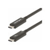 StarTech Câble Thunderbolt 4 Actif de 2m, 40Gps, 100W PD, Vidéo 4K/8K - Câble USB de type-C - USB-C pour USB-C - 2 m