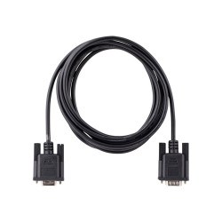 StarTech Câble Série RS232 Null Modem 3m, Cordon Série DB9 M/F Croisé - câble de modem nul - DB-9 pour DB-9 - 3 m