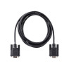 StarTech Câble Série RS232 Null Modem 3m, Cordon Série DB9 M/F Croisé - câble de modem nul - DB-9 pour DB-9 - 3 m