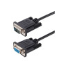 StarTech Câble Série RS232 Null Modem 3m, Cordon Série DB9 M/F Croisé - câble de modem nul - DB-9 pour DB-9 - 3 m