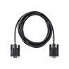 StarTech Câble Série RS232 Null Modem 3m, Cordon Série DB9 M/F Croisé - câble de modem nul - DB-9 pour DB-9 - 3 m