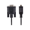 StarTech Câble Série RS232 Null Modem 3m, Cordon Série DB9 M/F Croisé - câble de modem nul - DB-9 pour DB-9 - 3 m