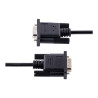 StarTech Câble Série RS232 Null Modem 3m, Cordon Série DB9 M/F Croisé - câble de modem nul - DB-9 pour DB-9 - 3 m