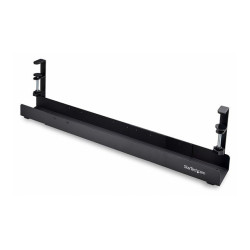 StarTech.com Under Desk Cable Management Tray, Clamp-on Installation - plateau de gestion de câbles