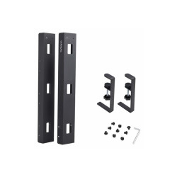 StarTech.com Under Desk Cable Management Tray, Clamp-on Installation - plateau de gestion de câbles