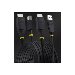 StarTech.com 10ft (3m) HDMI and USB 5Gbps KVM Cable - câble clavier / vidéo / souris (KVM) - 3 m