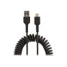 StarTech Câble USB vers USB-C de 50cm - Cordon USB USB-C Enroulé à Usage Intensif - Câble USB-A vers USB-C en Fibre Aramide R...