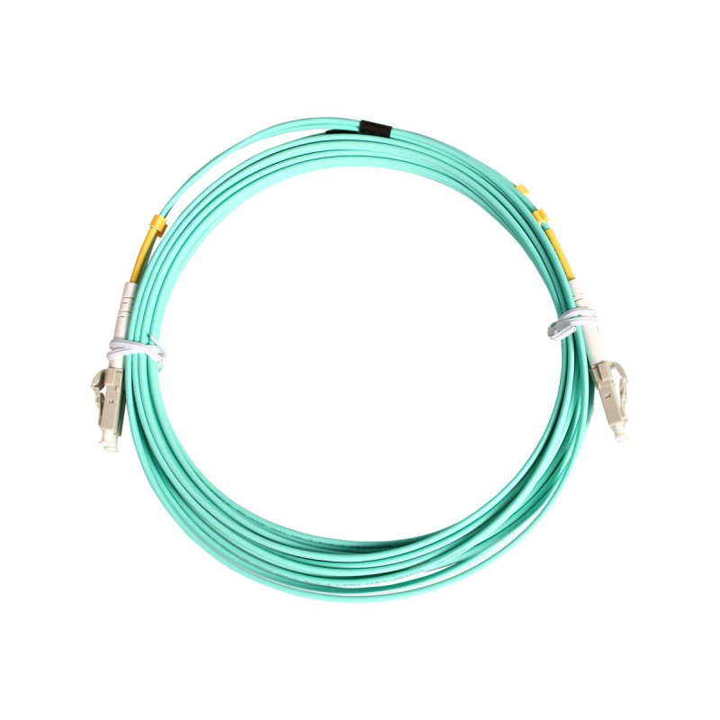 StarTech.com Câble Fibre Optique Multimode de 2m LC/UPC vers LC/UPC OM3 - cordon de raccordement - 2 m - 2 m - turquoise