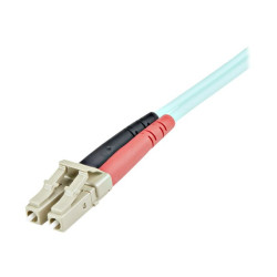StarTech.com Câble Fibre Optique Multimode de 1m LC/UPC vers LC/UPC OM3 - cordon de raccordement - 1 m - 1 m - turquoise