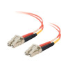 C2G LC-LC 50/125 OM2 Duplex Multimode PVC Fiber Optic Cable (LSZH) - câble réseau - 20 m - 20 m - orange