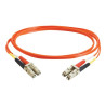 C2G LC-LC 50/125 OM2 Duplex Multimode PVC Fiber Optic Cable (LSZH) - câble réseau - 20 m - 20 m - orange