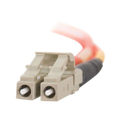 C2G LC-LC 50/125 OM2 Duplex Multimode PVC Fiber Optic Cable (LSZH) - câble réseau - 20 m - 20 m - orange