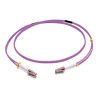 C2G 5m LC/LC OM4 LSZH Fibre Patch - Purple - cordon de raccordement - 5 m - 5 m - violet