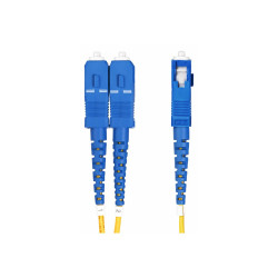 StarTech.com Câble Fibre Optique de 50m Monomode LC à SC(UPC) OS2, LSZH - cordon de raccordement - 50 m - 50 m - jaune