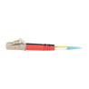 C2G LC-LC 10Gb 50/125 OM3 Duplex Multimode PVC Fiber Optic Cable (LSZH) - câble réseau - 3 m - 3 m - turquoise
