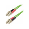 StarTech.com Câble Fibre Optique Multimode OM5 LC/LC UPC 10m, Câble LSZH - cordon de raccordement - 10 m - 10 m - vert
