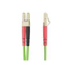 StarTech.com Câble Fibre Optique Multimode OM5 LC/LC UPC 10m, Câble LSZH - cordon de raccordement - 10 m - 10 m - vert