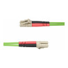 StarTech.com Câble Fibre Optique Multimode OM5 LC/LC UPC 10m, Câble LSZH - cordon de raccordement - 10 m - 10 m - vert