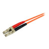 StarTech.com Câble patch à fibre optique duplex 62,5/125 multimode 2 m LC - ST - câble réseau - 2 m - 2 m