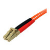 StarTech.com Câble patch à fibre optique duplex 50/125 multimode 1 m LC - LC - câble réseau - 1 m - 1 m