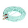 StarTech.com Câble à Fibre Optique Multimode LC/UPC vers LC/UPC OM4, 20m - cordon de raccordement - 20 m - 20 m - turquoise