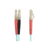 StarTech.com Câble à Fibre Optique Multimode LC/UPC vers LC/UPC OM4, 20m - cordon de raccordement - 20 m - 20 m - turquoise