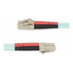 StarTech.com Câble à Fibre Optique Multimode LC/UPC vers LC/UPC OM4, 20m - cordon de raccordement - 20 m - 20 m - turquoise
