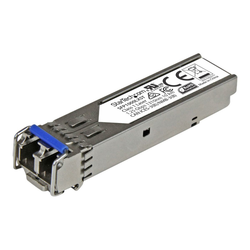 Startech SFP fibre - 1000Base-LX - Module SFP fibre optique - Gigabit - Conforme aux normes MSA - Monomode LC - 1310 nm - 10...