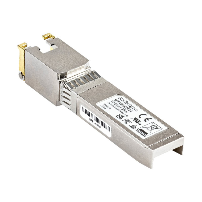 StarTech.com Module SFP+ RJ45 compatible Cisco - Mini GBIC 10GBASE-T - module transmetteur SFP+ - 10GbE