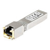 StarTech.com Module SFP+ RJ45 compatible Cisco - Mini GBIC 10GBASE-T - module transmetteur SFP+ - 10GbE