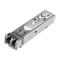 Startech SFP fibre - 1000Base-SX - Module SFP fibre optique - Gigabit - Compatible HP JD118B - Multimode LC - 550 m - module...
