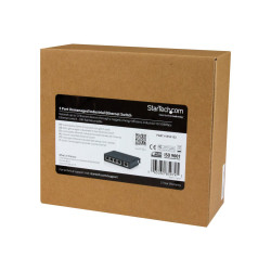 StarTech.com Switch Ethernet industriel non géré à 5 ports - Commutateur 10/100 à montage sur rail DIN - Switch réseau - comm...