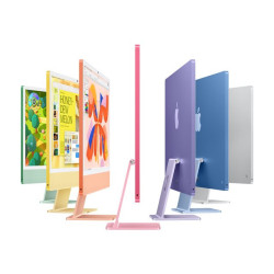 Apple iMac with 4.5K Retina display - tout-en-un M4 - 16 Go - SSD 256 Go - LED 24" - Français