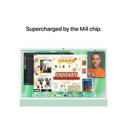 Apple iMac with 4.5K Retina display - tout-en-un M4 - 16 Go - SSD 256 Go - LED 24" - Français