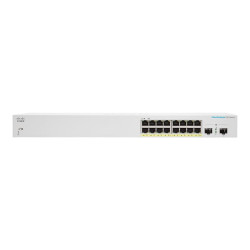 Cisco Business 220 Series CBS220-16P-2G - commutateur - 18 ports - intelligent - Montable sur rack