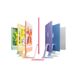 Apple iMac with 4.5K Retina display - tout-en-un M4 - 16 Go - SSD 256 Go - LED 24" - Français