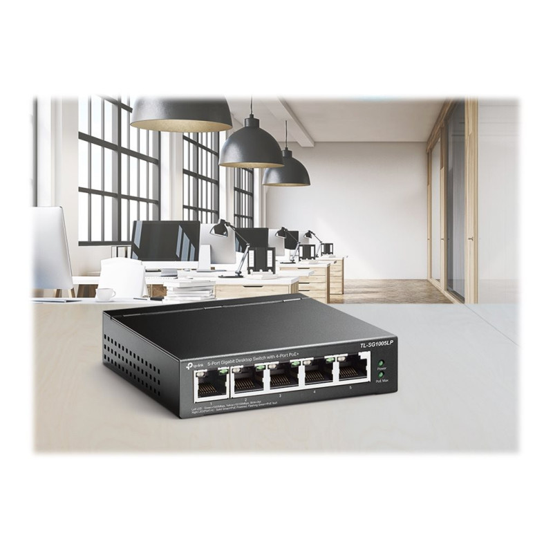 TP-Link TL-SG1005LP - V1 - commutateur - 5 ports - non géré