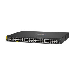 HPE Aruba Networking CX 6000 48p 10M/100M/1G Class4 PoE 4p SFP 1G 370W Switch - commutateur - 48 ports - Géré - Montable sur...
