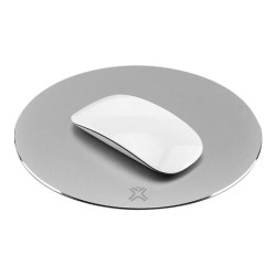 XtremeMac tapis de souris - aluminium, rond