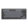 Logitech Master Series MX Mechanical Mini - clavier - AZERTY - Français - graphite Périphérique d'entrée