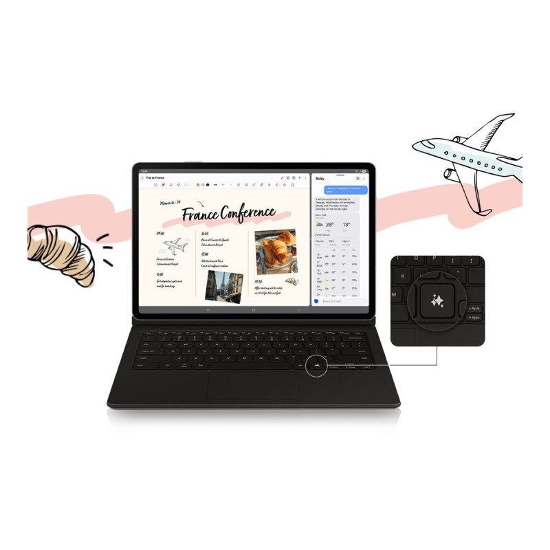 Samsung Galaxy Tab S10FE+ 13.1" 12Go 256Go WIFI GRAY