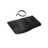 HP 480 Comfort - clavier - Agencement à 3 zones, multi-appareils, 23 touches programmables full size - AZERTY - Français - no...