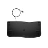 HP 480 Comfort - clavier - Agencement à 3 zones, multi-appareils, 23 touches programmables full size - AZERTY - Français - no...