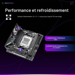 ASUS ROG Strix B850-I Gaming WiFi AM5 DDR5 Mini-ITX PCIe 5.0