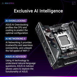 ASUS ROG Strix B850-I Gaming WiFi AM5 DDR5 Mini-ITX PCIe 5.0