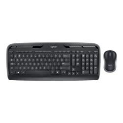 Ensemble sans fil Logitech MK330 - ensemble clavier et souris - Français - noir Périphérique d'entrée