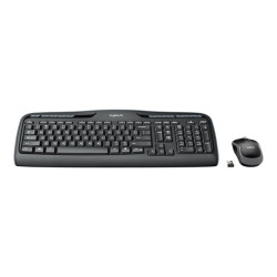 Ensemble sans fil Logitech MK330 - ensemble clavier et souris - Français - noir Périphérique d'entrée