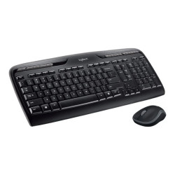 Ensemble sans fil Logitech MK330 - ensemble clavier et souris - Français - noir Périphérique d'entrée