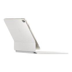 Apple Magic Keyboard - clavier et étui - avec trackpad - AZERTY - Français - blanc Périphérique d'entrée