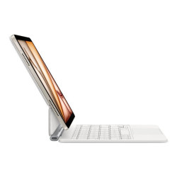 Apple Magic Keyboard - clavier et étui - avec trackpad - AZERTY - Français - blanc Périphérique d'entrée